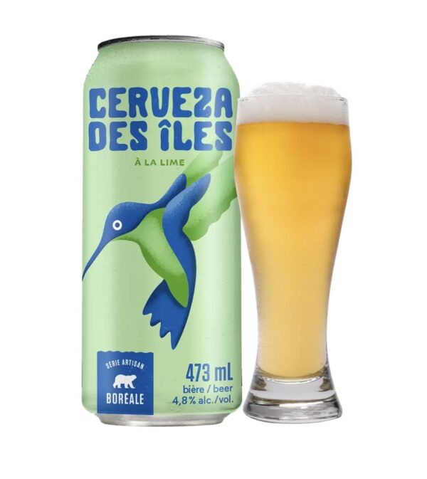 CERVEZA DES ILES(lime)