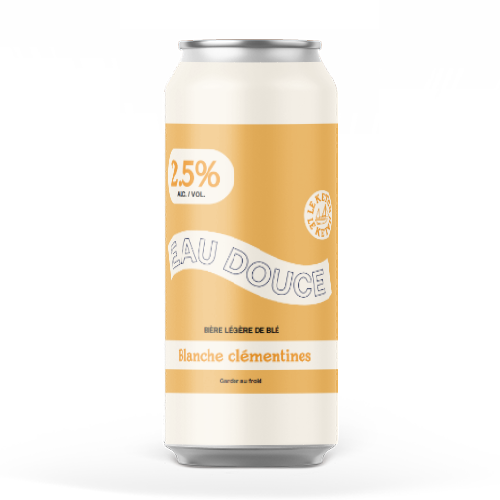 Eau Douce 2.5% - Nano Blanche Clémentines