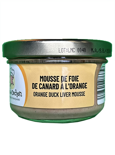 Mousse de foie de canard à l'orange