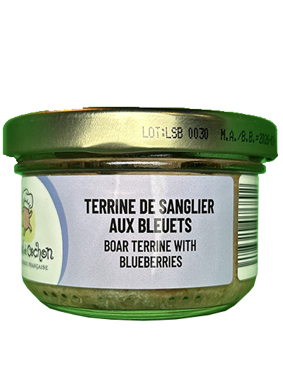 Terrine de sanglier et bleuets